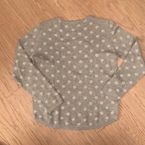 Mango polka dot metallic sweater. - Picture 2 of 3